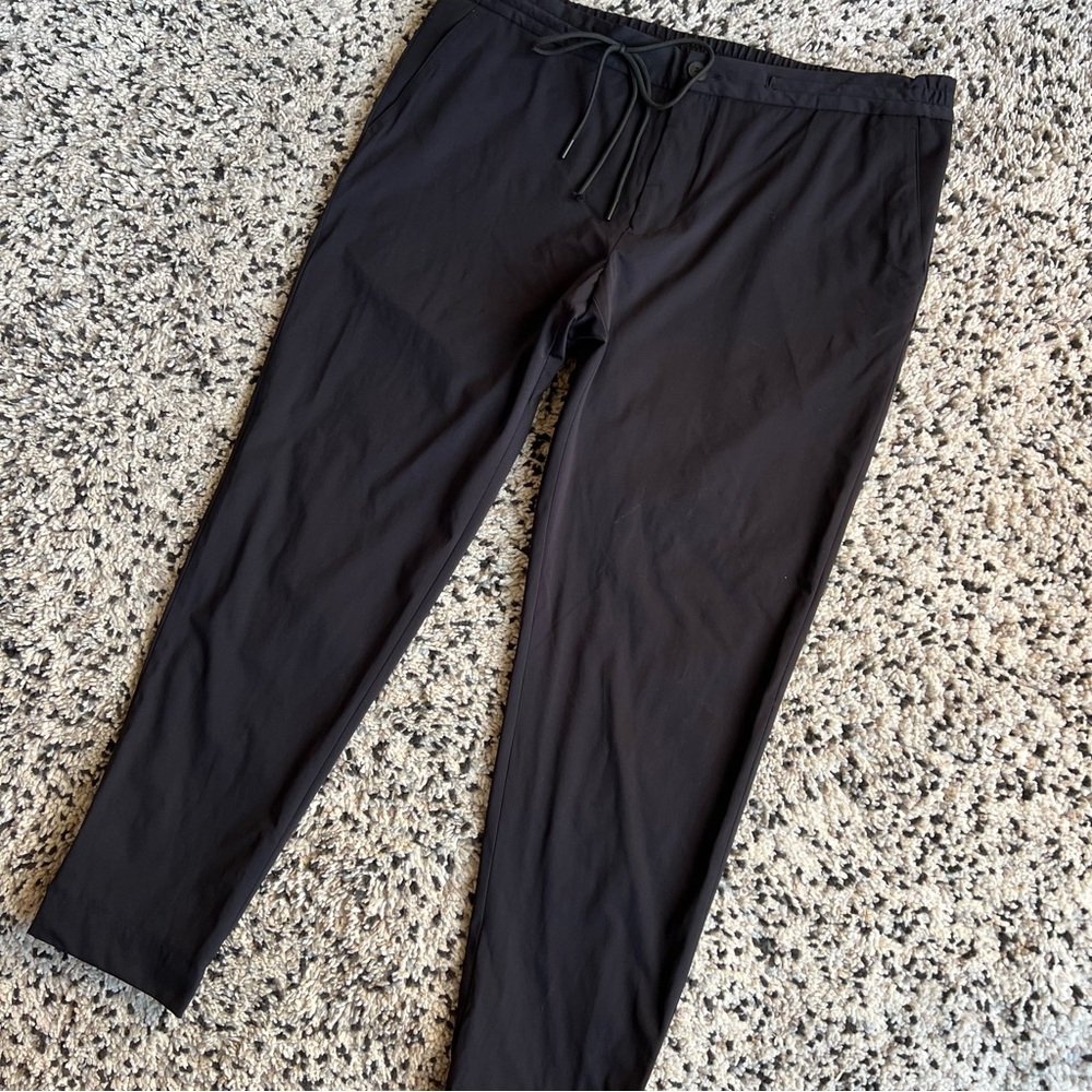 TMB Tombolini Zero Gravity Black Running Jogger Pants Stretch *Drawstring Broken - Picture 2 of 16